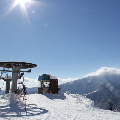 ハチ高原スキー場【全日】リフト1日利用券　こども1名・1枚(ハチ北高原でもご利用可能!)