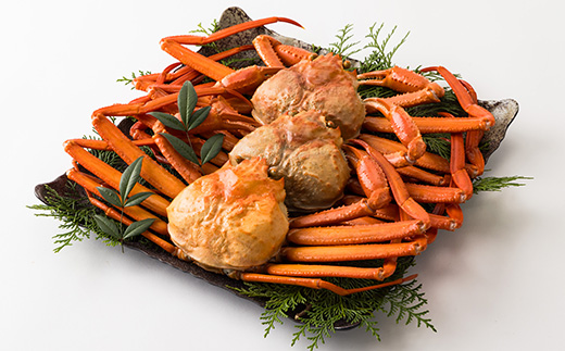 兵庫県香住産　釜茹で香住ガニ(紅ズワイガニ)2～3匹入り(約1.5～1.6kg)【9月上旬以降発送】【配送不可地域：離島・北海道・沖縄県・東北・九州】