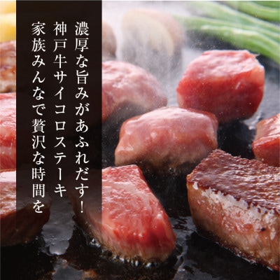 【神戸牛】サイコロステーキ 500g【配送不可地域：離島】