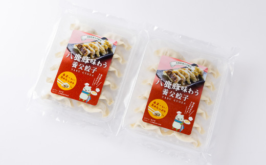 八鹿豚味わう養父餃子(要冷凍/12個入り)×2パック【配送不可地域：離島】