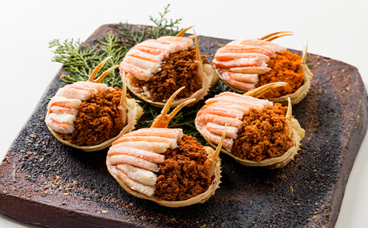 セコガニの甲羅盛　5個【配送不可地域：離島】