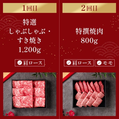 【毎月定期便】和牛セレブの神戸牛 定期便「ファーストクラス」全6回【配送不可地域：離島】