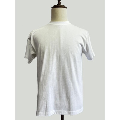 迫 風歌の「木を彫る人」/ T-shirt(バックプリント)・ユニセックス/ サイズL