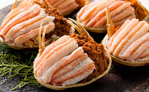 セコガニの甲羅盛　5個【配送不可地域：離島】