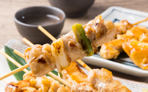 焼き鳥セット おまかせ5種盛り合わせ(もも・ももねぎ・生皮・ハラミなど)50本【配送不可地域：離島】