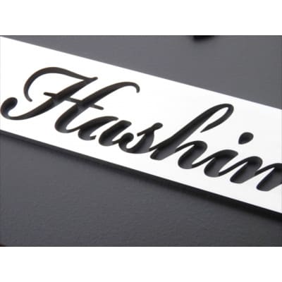 ステンレス製スクエア表札SQ-003KHL