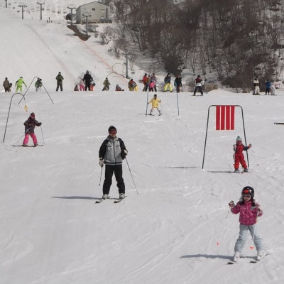 ハチ高原スキー場【全日】リフト1日利用券　こども1名・1枚(ハチ北高原でもご利用可能!)