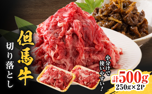 但馬牛　切り落とし 500g【配送不可地域：離島】