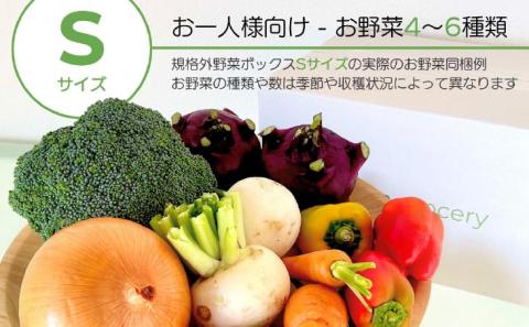 【シーサイドグロサリー】淡路島産規格外野菜ボックス・Sサイズ（お一人様向け）