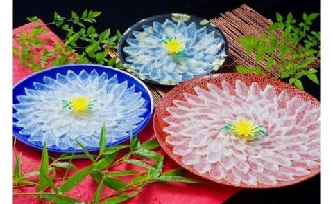 冷凍【3年とらふぐのフグ刺し】てっさ（約2人前）