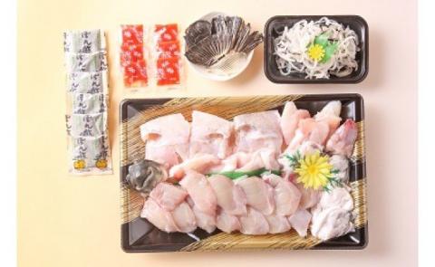 冷凍【淡路島3年とらふぐ】花 ふぐ鍋セット（5～6人前）