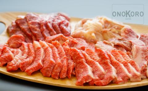 焼肉盛り合わせ 1kg（淡路牛・淡路鶏）