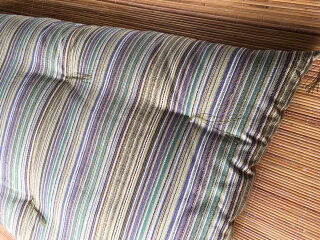 【浅井ふとん店】ちょい寝座布団［松帆どう太くん］/グリーン