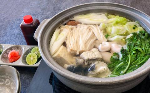 ホテルアナガ 自家製　淡路島3年とらふぐ鍋セット （2人前）