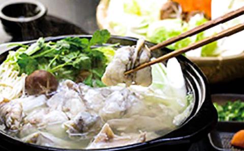 淡路島3年とらふぐ鍋セット（白子付）４人前