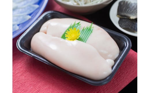 淡路島３年とらふぐ　希少価値！白子 100g（冷凍）