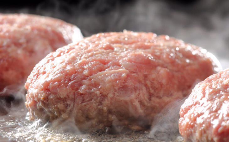 肉巻きなし「肉の日のハンバーグ」8個セット