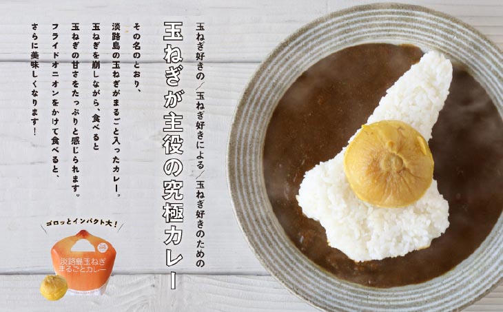 淡路島玉ねぎまるごとカレー10食セット