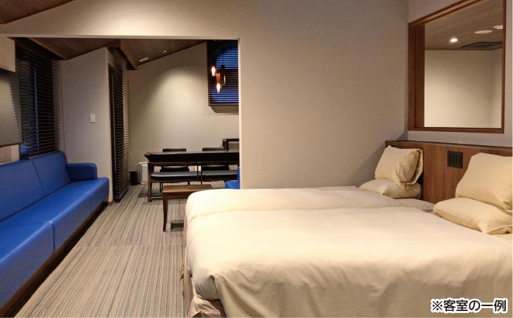 【ホテルアナガ】愛犬と過ごす ドギーヴィラ ラグジュアリーツインルーム