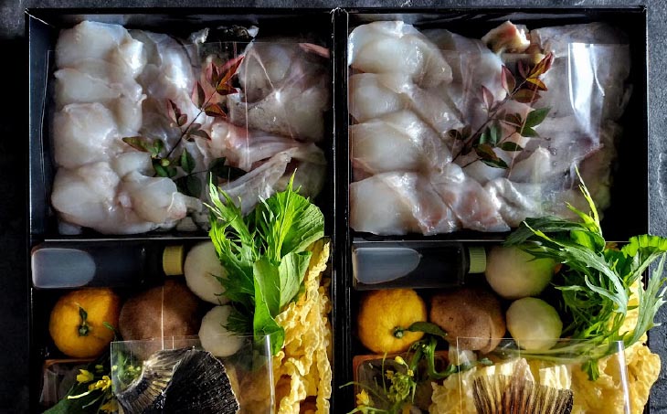 熟成てっちりセット(四人前)