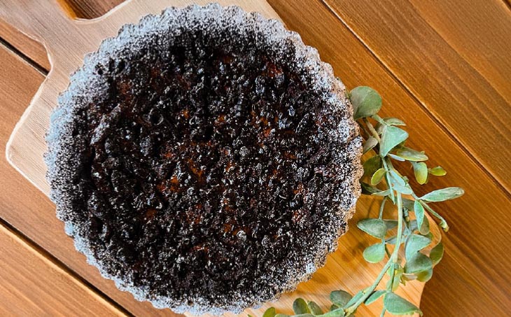 淡路の塩チョコチーズケーキタルト