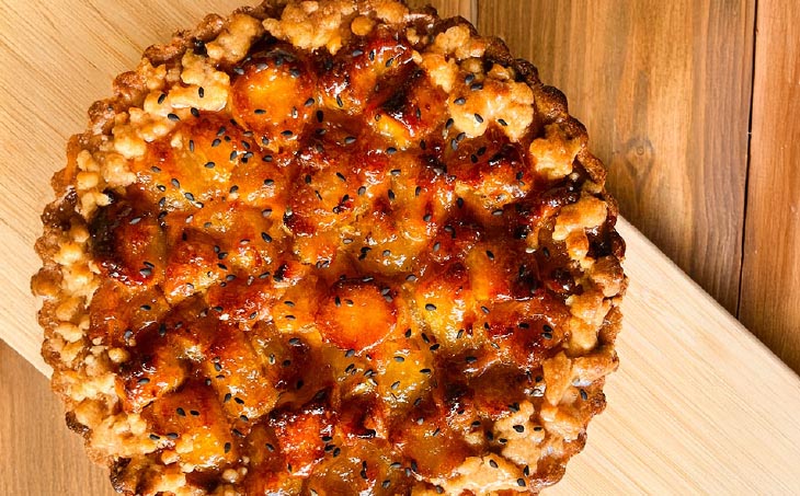 鳴門金時のお芋の焼きタルト