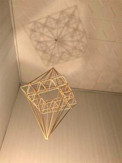 幻想的で美しい癒しのインテリア 【Papilio】光のモビール「ヒンメリ」　ダイアナ