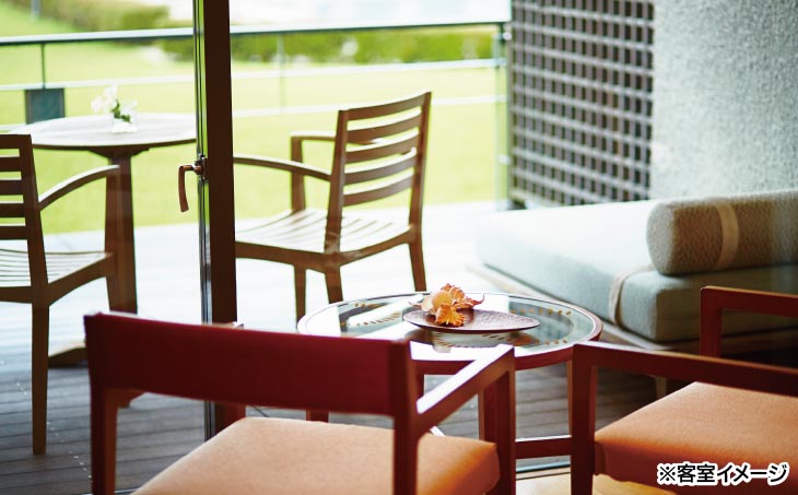 淡路島のリゾートホテル「ホテルアナガ」は全室南向きのオーシャンビュー！ 【ホテルアナガ】 デラックスルーム　1泊2名様 朝食付