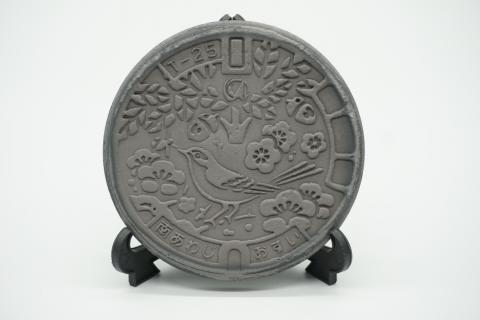 瓦コースター「南あわじ市マンホールデザイン」