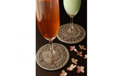 淡路瓦コースター「瓦坐」　四季折々デザイン10枚セット