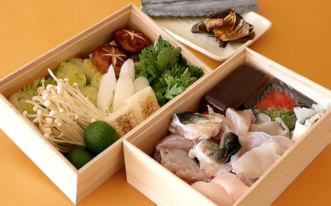 ホテルアナガ 自家製　淡路島3年とらふぐ鍋セット （2人前）