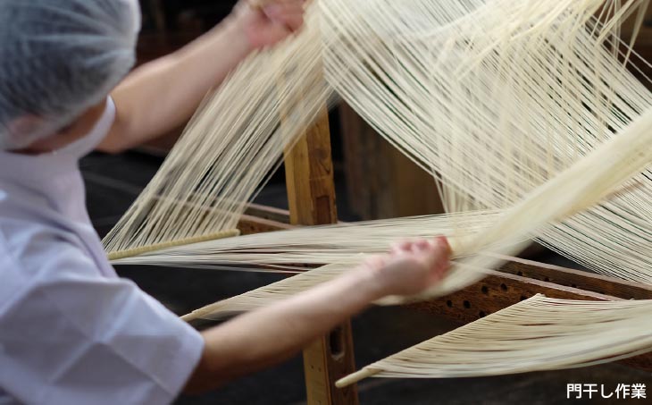 【平野製麺所】淡路島手延そうめん　淡路糸　9ｋｇ　木箱入り