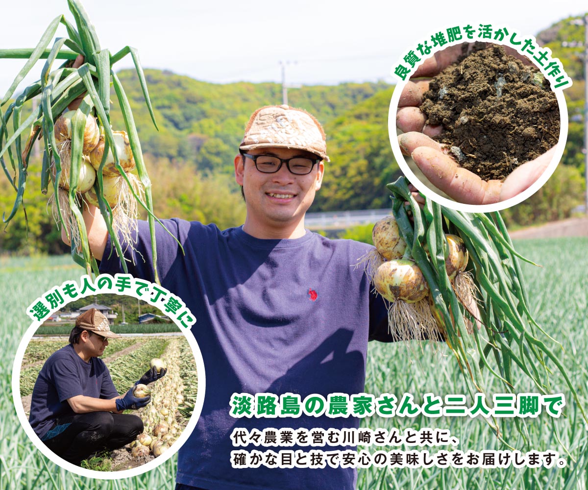 海月館 自社農場栽培！淡路島産 玉ねぎ 5kg