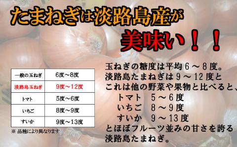 【淡路島の青果屋】淡路島産たまねぎ　10kg 甘さに自信!!ほんまもん!!