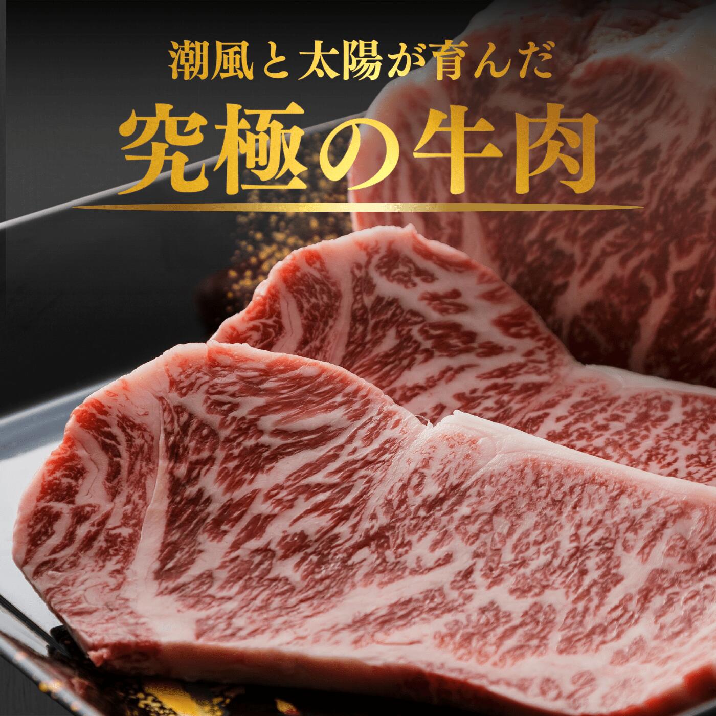 淡路牛　ロースステーキ　約200ｇ×3枚