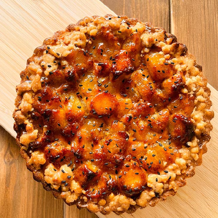 鳴門金時のお芋の焼きタルト