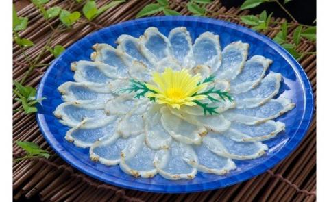 ３年とらふぐ炙り刺身（２～３人前）