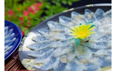 冷凍【3年とらふぐのフグ刺し】てっさ（約2人前）