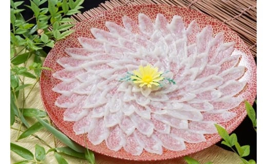 【淡路島3年とらふぐ】フグ刺し・活てっさ(約5～6人前)