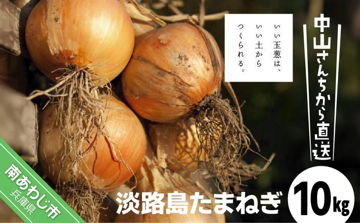 中山さんちから直送　淡路島たまねぎ10㎏
