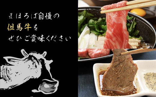【但馬牛】特上切り落し（焼肉・うす切り）計600gセット AS1CA21