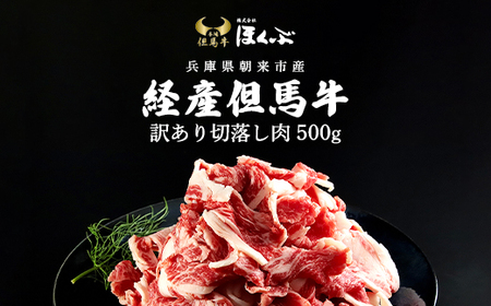 経産但馬牛訳あり 切落し肉 500g AS2BB17