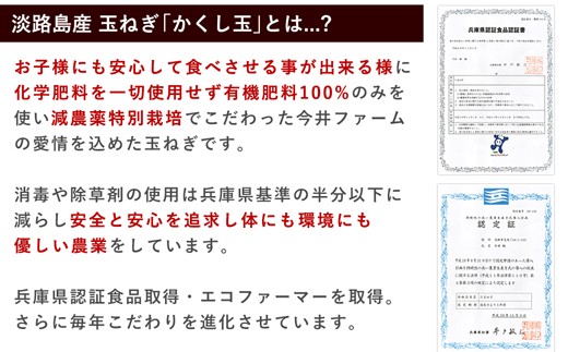 今井ファームの淡路島たまねぎ「かくし玉」20kg　　[玉ねぎ