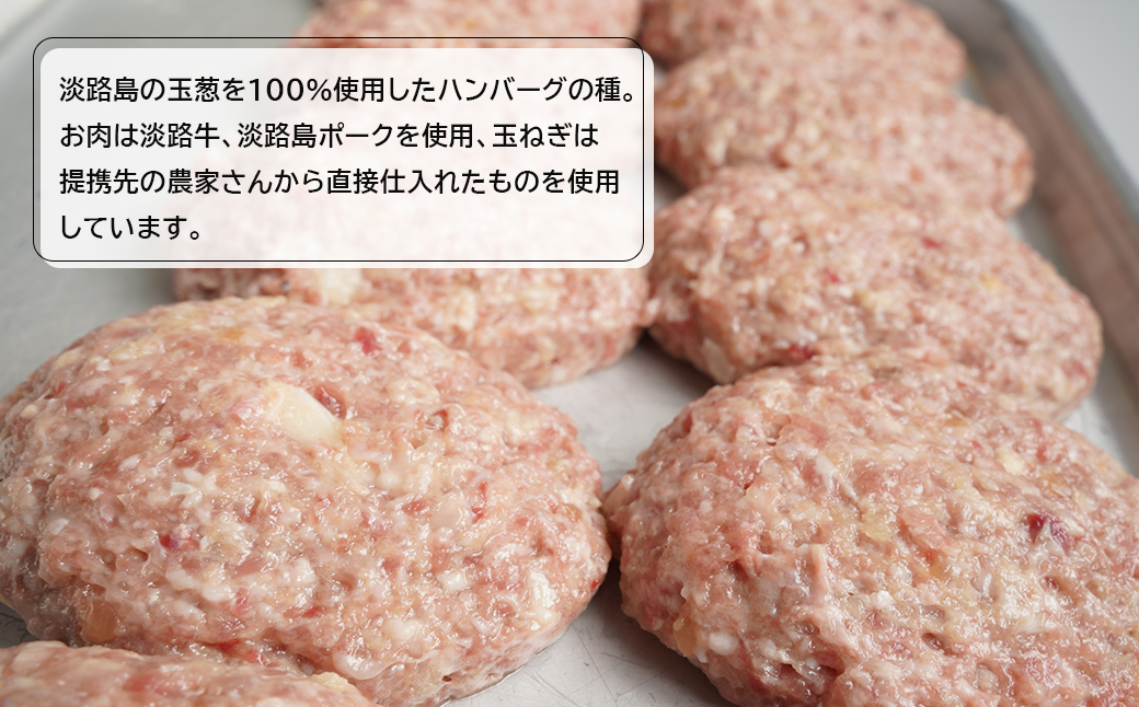 淡路島ハンバーグの種2キロ（500g×4パック）　　[合挽ミン