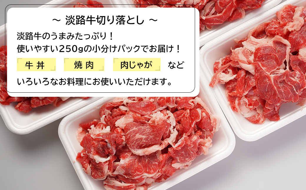 淡路島のお肉お手軽味わいセット（ハンバーグと淡路牛切