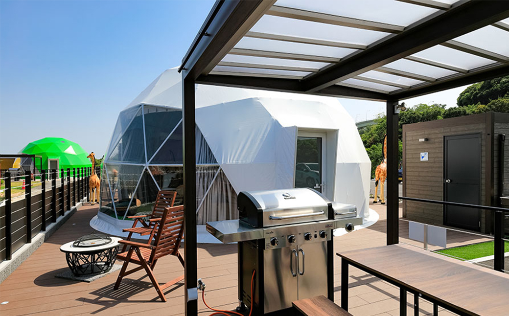 Glamping Resort Awaji＜オーシャンテラス＞素泊まりプラン宿泊