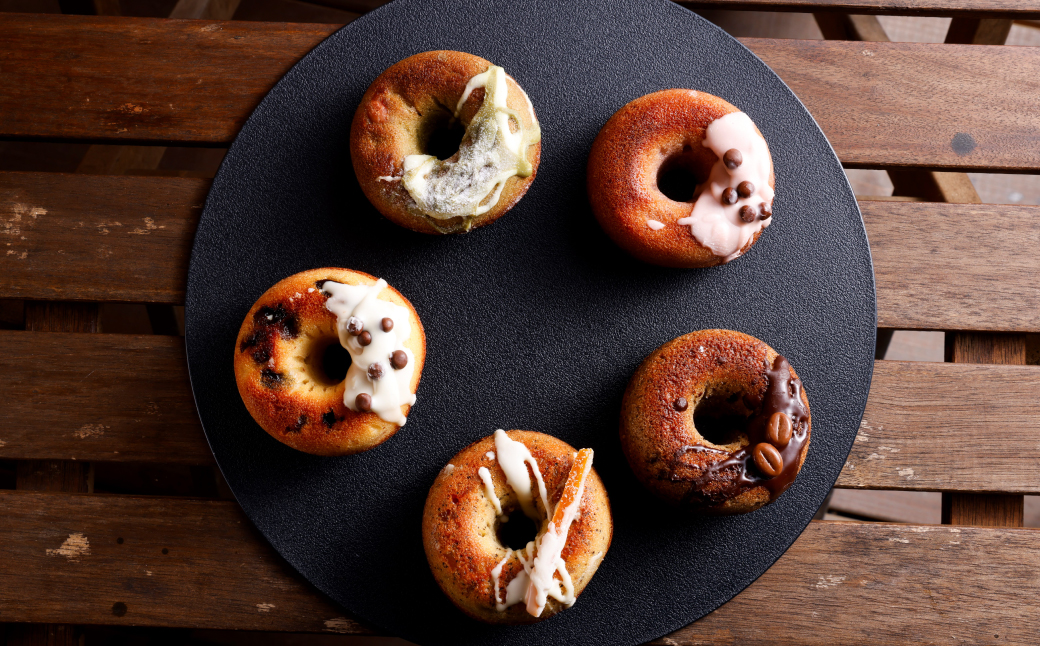 淡路島産小麦使用　焼きドーナツとフィナンシェ 自家焙煎