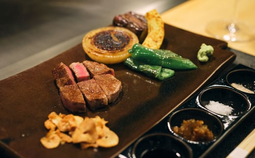 「淡路・鉄板焼レストラン　輝光」　鉄板焼ディナーコー