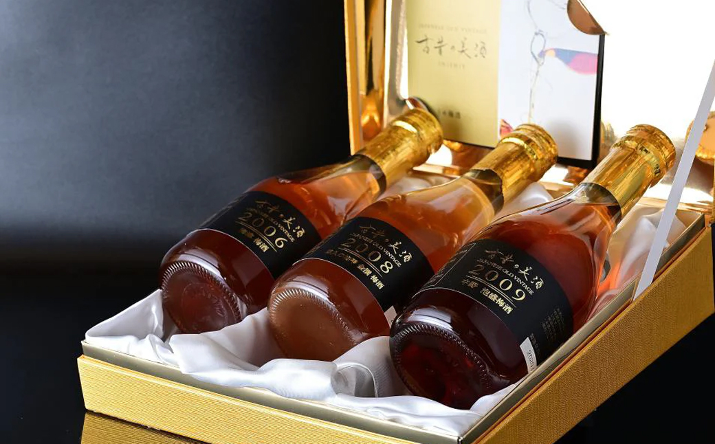 熟成梅酒３銘柄セット　古昔の美酒「うめ梅酒」　飲み比