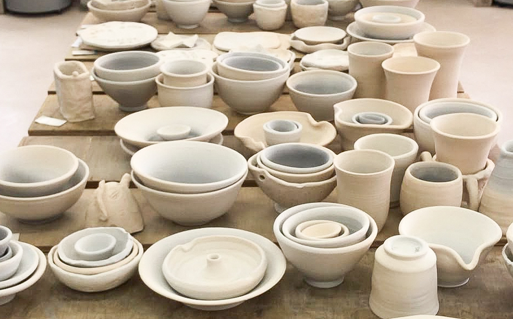 淡路市立陶芸館で陶芸体験